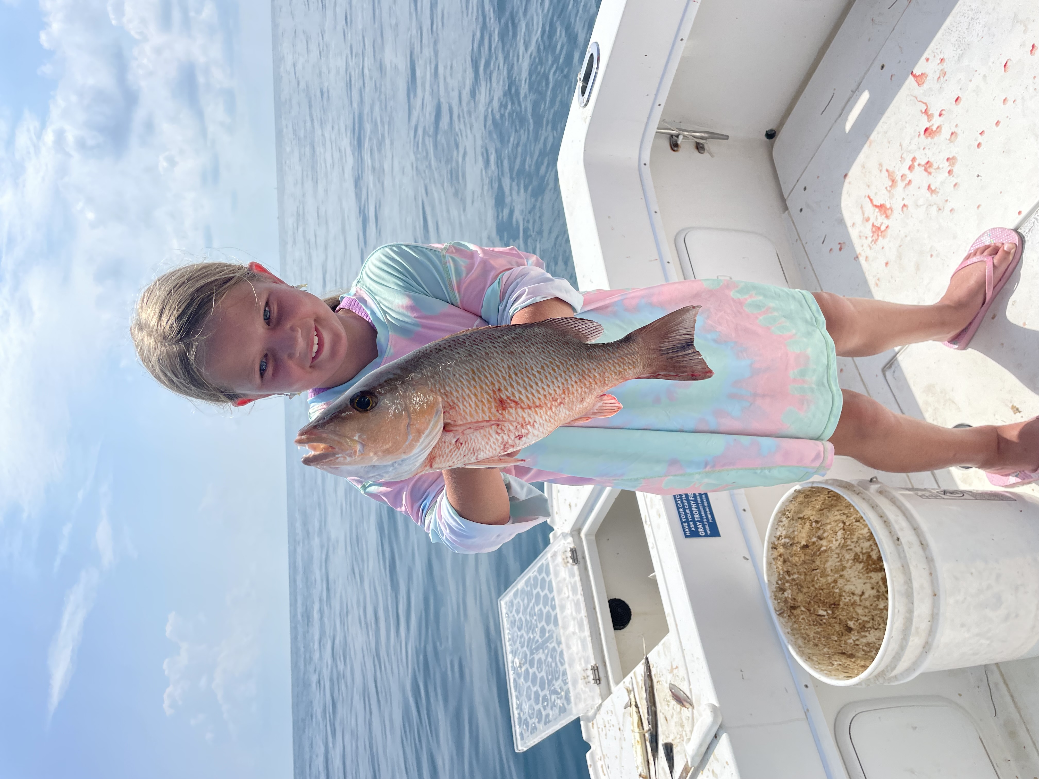 Mangrove snapper from bay